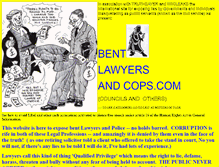 Tablet Screenshot of bentlawyersandcops.com